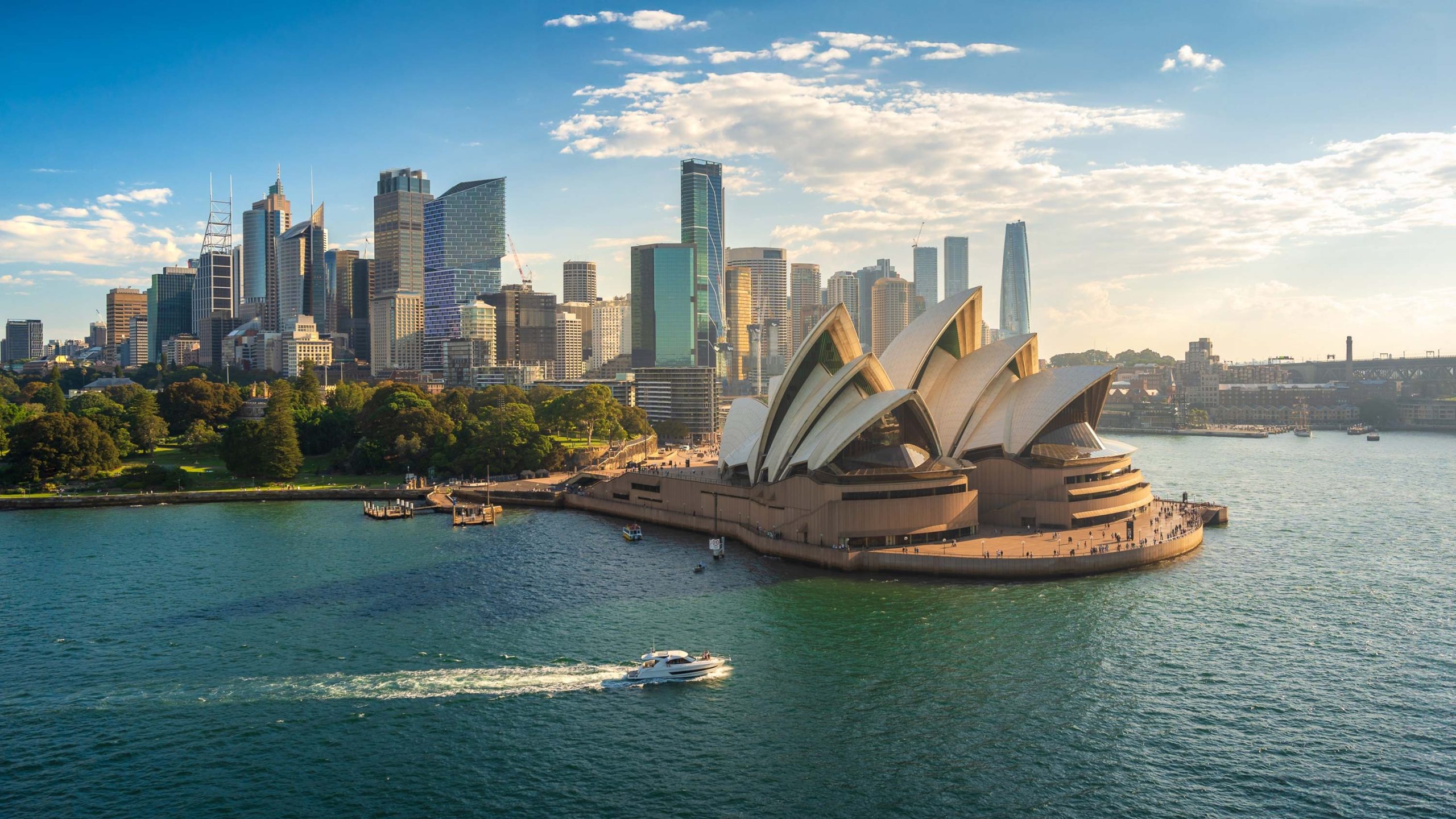 Sydney Harbour and city skyline